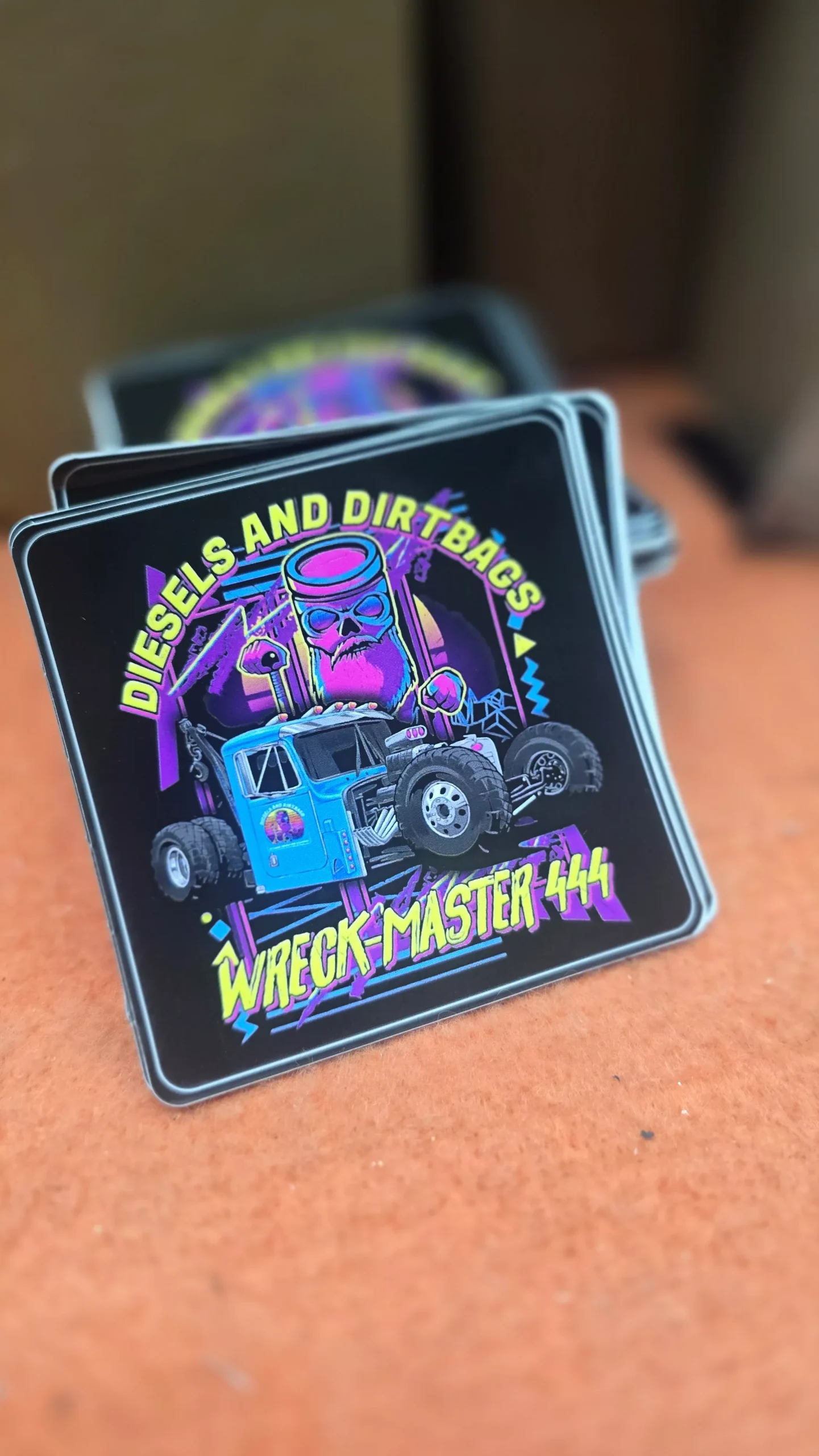 Diesels and Dirtbags Sticker