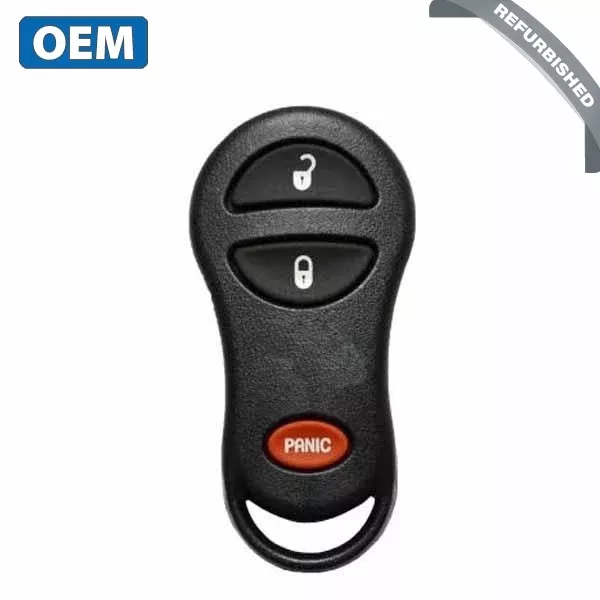*Discontinued* 1999-2005 Chrysler / Dodge / Plymouth / 3-Button Remote / PN: 04686481AX / GQ43VT17T(OEM Refurb)