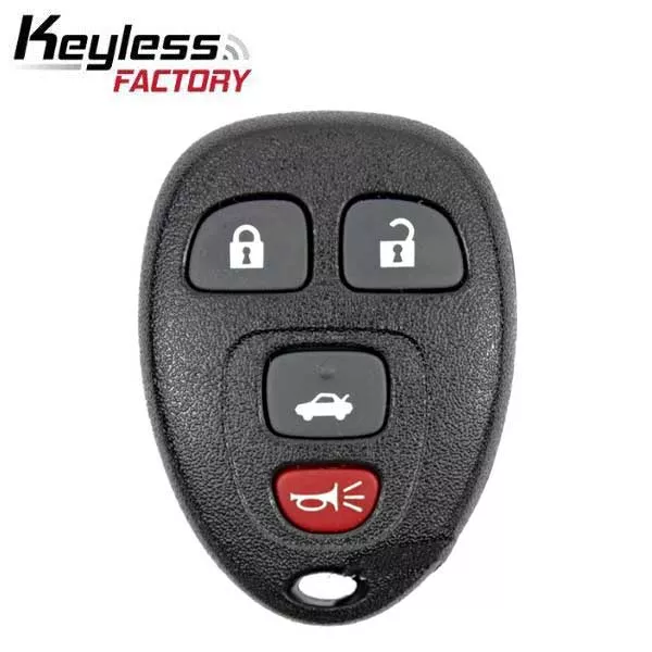 *Discontinued* 2005-2012 GM / 4-Button Keyless Entry Remote / PN: 15252034 / KOBGT04A (AFTERMARKET)