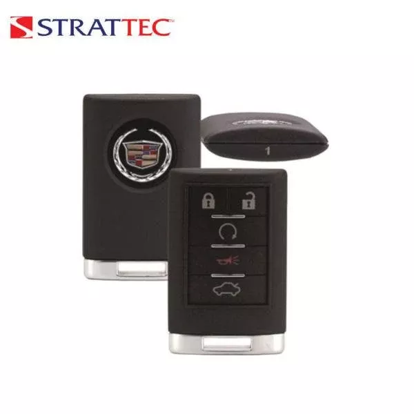 *Discontinued* 2008-2013 Cadillac CTS / 5-Button Keyless Entry Remote / PN: 5923879 / OUC6000066 / Driver #1 (Strattec)