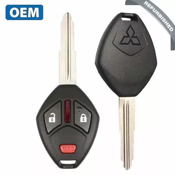 *Discontinued* 2014-2015 Mitsubishi Mirage / 3-Button Remote Head Key / PN: 6370B711 / OUCG8D-625M-A-HF (OEM Refurb)
