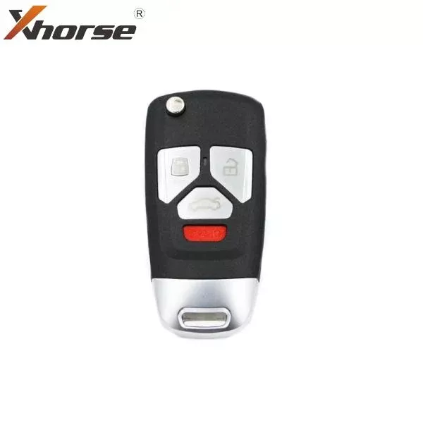 *Discontinued* Audi Style / 4-Button Universal Remote Flip Key / VVDI Key Tool (Wireless)