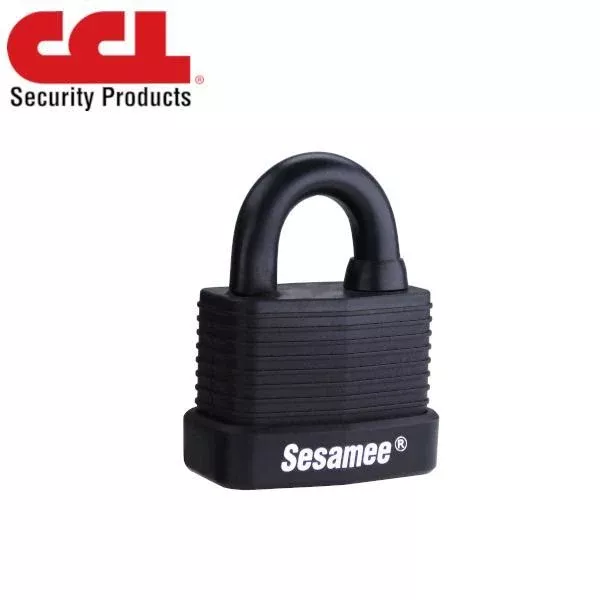 *Discontinued* CCL - Sesamee 450 Series Weather Proof Covered Padlocks / 45134 / 38mm / Black