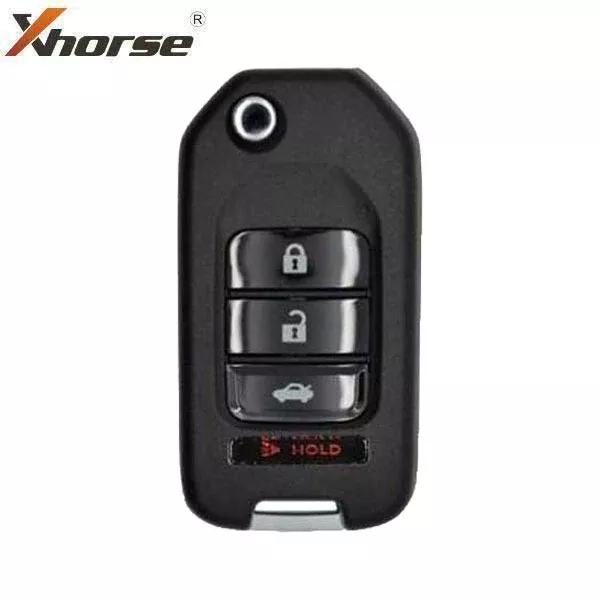 *Discontinued* Honda Style / 4-Button Universal Remote Key for VVDI Key Tool (Wired)