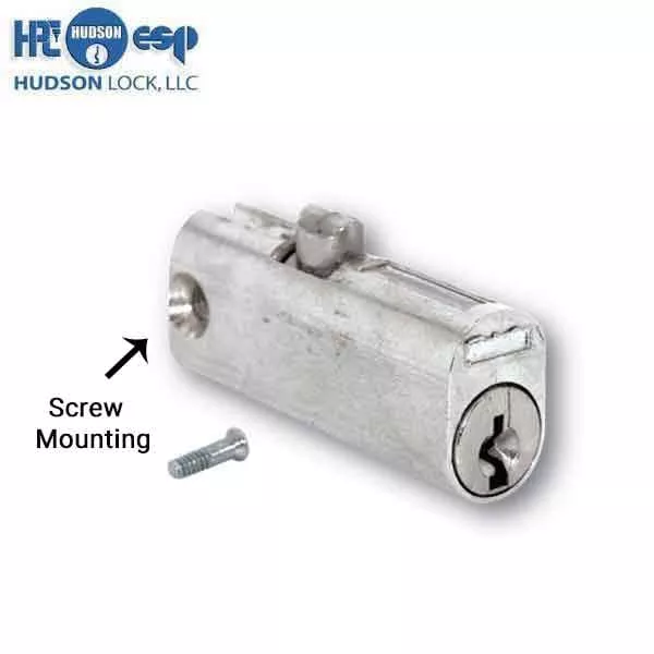 *Discontinued* HPC - File Cabinet Lock w/Screw Mount (1-3/4") - (HON F26 / CHICAGO 5001LP)