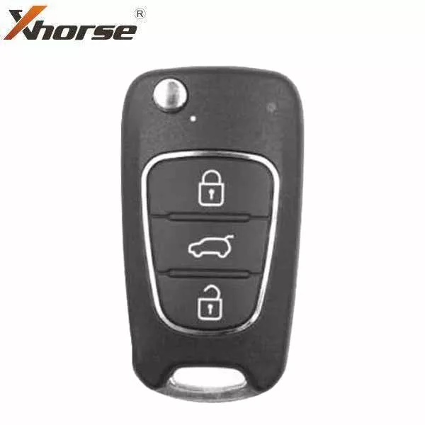 *Discontinued* Hyundai Style / 3-Button Universal Remote Flip Key for VVDI Key Tool (Wired)