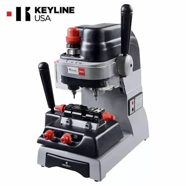 *Discontinued* Keyline - 303 - Key Cutting Machine - For Laser & Dimple Keys