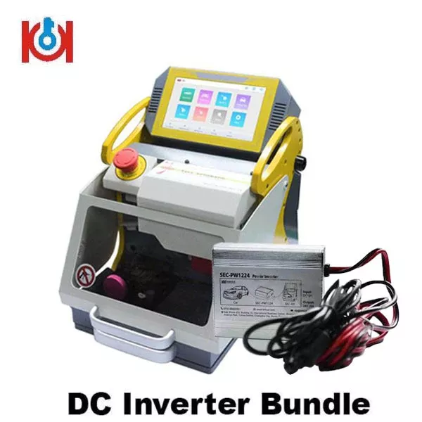 *Discontinued* KUKAI - SEC-E9 Automatic Key Cutting Machine & DC Inverter Bundle - Generation IV - Android Tablet Version