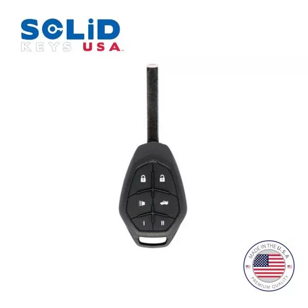*Discontinued* Solid Keys USA - 2002-2018 Chevrolet Buick GMC / OEM Replacement / 6-Button Remote Head Key w/ Remote Start