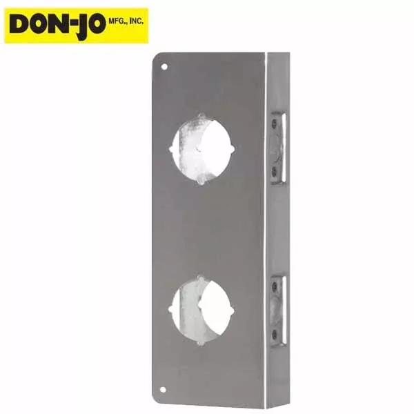 Don-Jo - Dbl. Wrap Around - #942 - 2-3/8" - 1-3/4" Doors - Silver (942-S-CW)