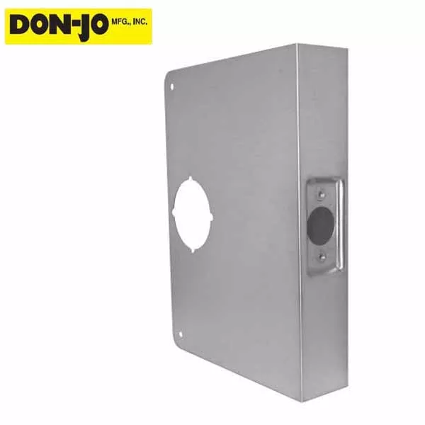 Don-Jo - Extended Wrap Around #55 - 5" - 1-3/4" Doors - Silver - (55-S-CW)