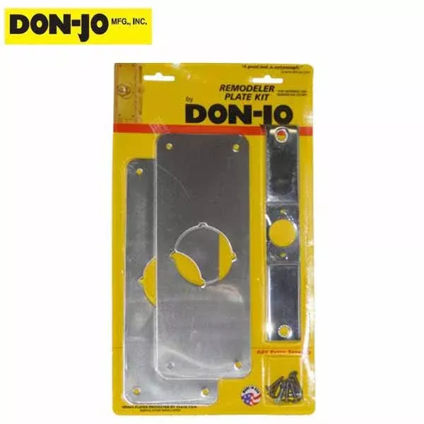 Don-Jo - Mortise Remodeler Kit #109 - 630 - Silver (RPK-109-630)