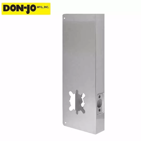 Don-Jo - Wrap Around #14-2 - 2-3/4" - 1-3/4" Doors - Silver (14-S-2-CW)