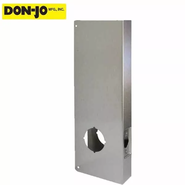 Don-Jo - Wrap Around #14 - 2-3/4" -1-3/4" Doors - Silver (14-S-CW)