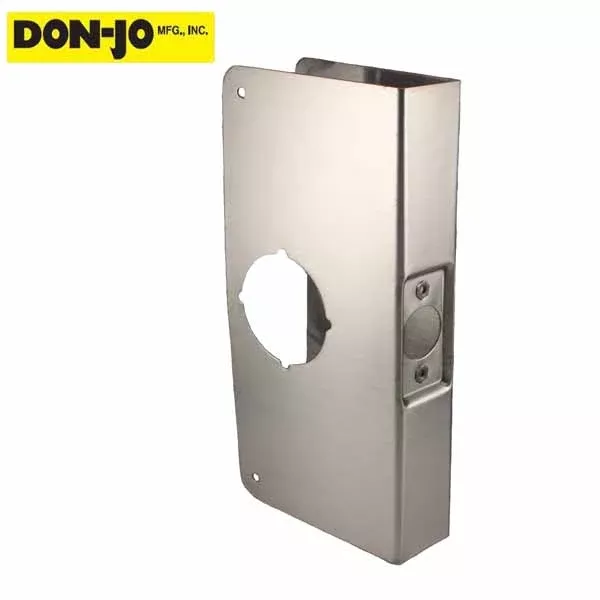 Don-Jo - Wrap Around #2 - 2-3/8" - 1-3/4" Doors - Silver (2-S-CW)