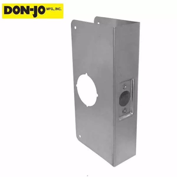 Don-Jo - Wrap Around #200C - 2-3/8" - Thicker Doors - Silver (200C-S-CW)