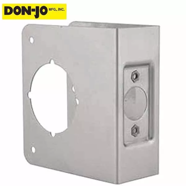 Don-Jo - Wrap Around - #81 - 2-3/4" -1-3/4" Doors - Silver (81-S-CW)