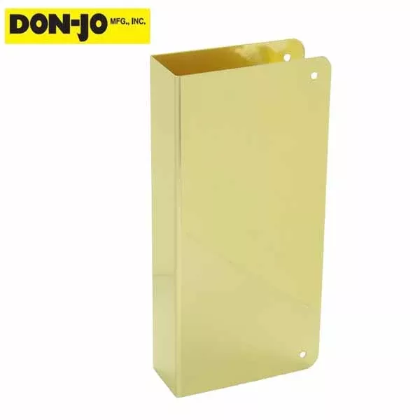 Don-Jo - Wrap Around #90 - Blank -1-3/4" Doors - Gold (90-PB-CW)