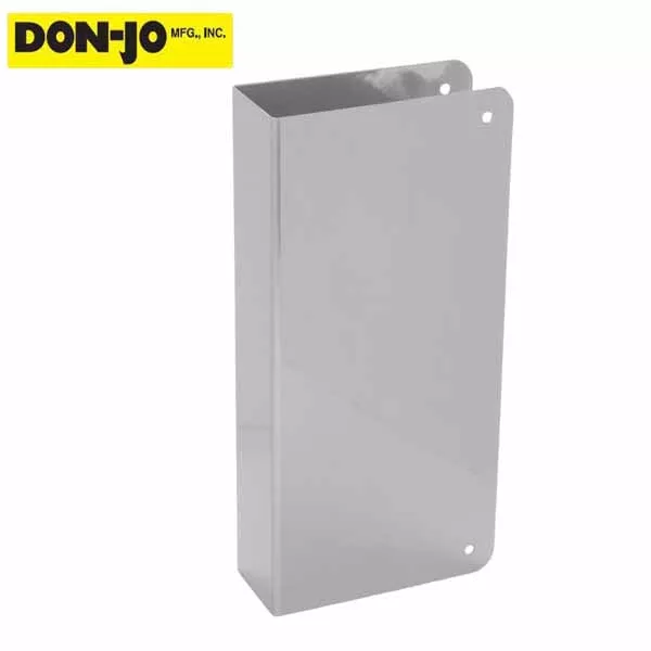 Don-Jo - Wrap Around #90 - Blank - 1-3/4" Doors - Silver (90-S-CW)