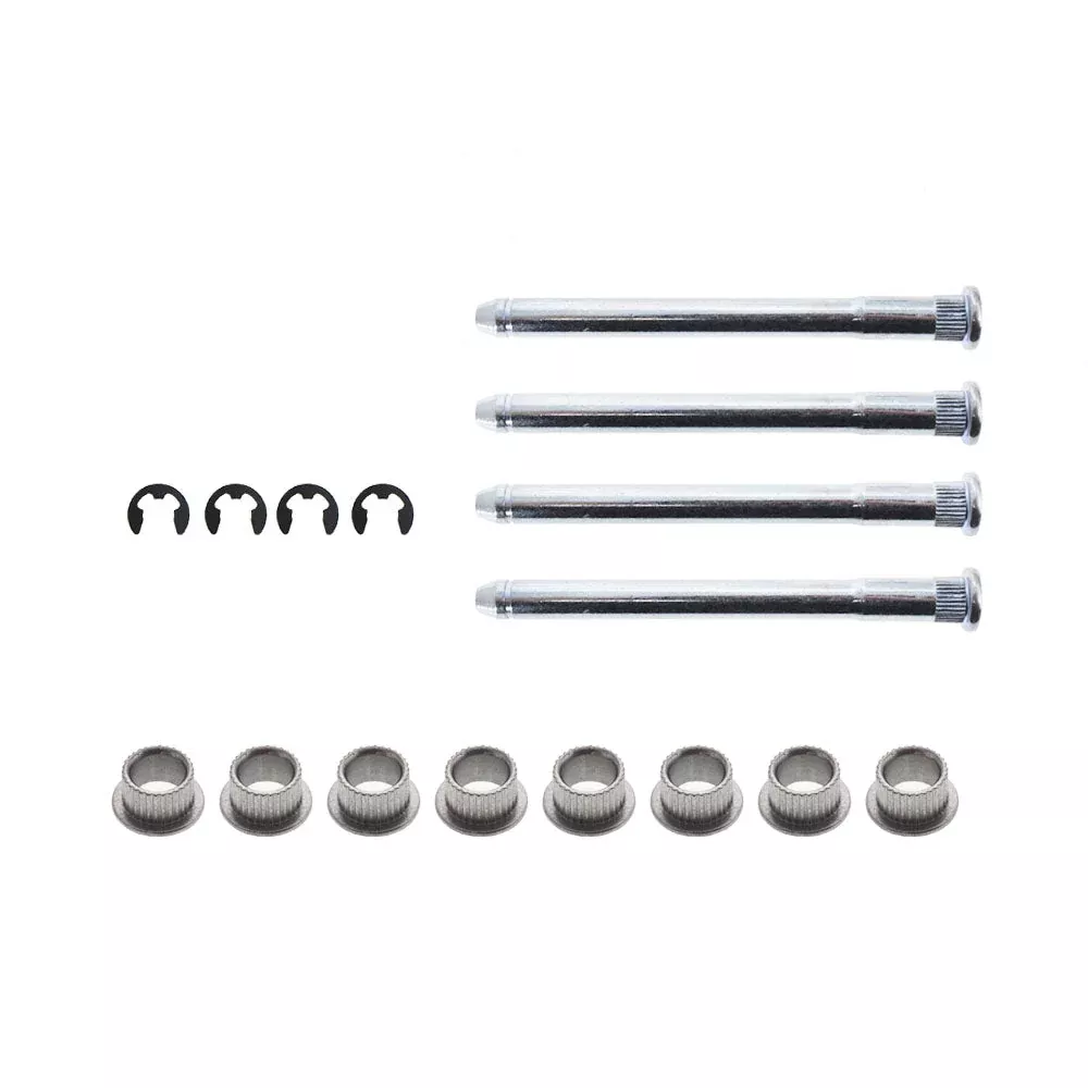 Door Hinge Pins 2 Door 4Pins Bushing Kit for 88-02 Chevy GMC Fullsize Truck SUV