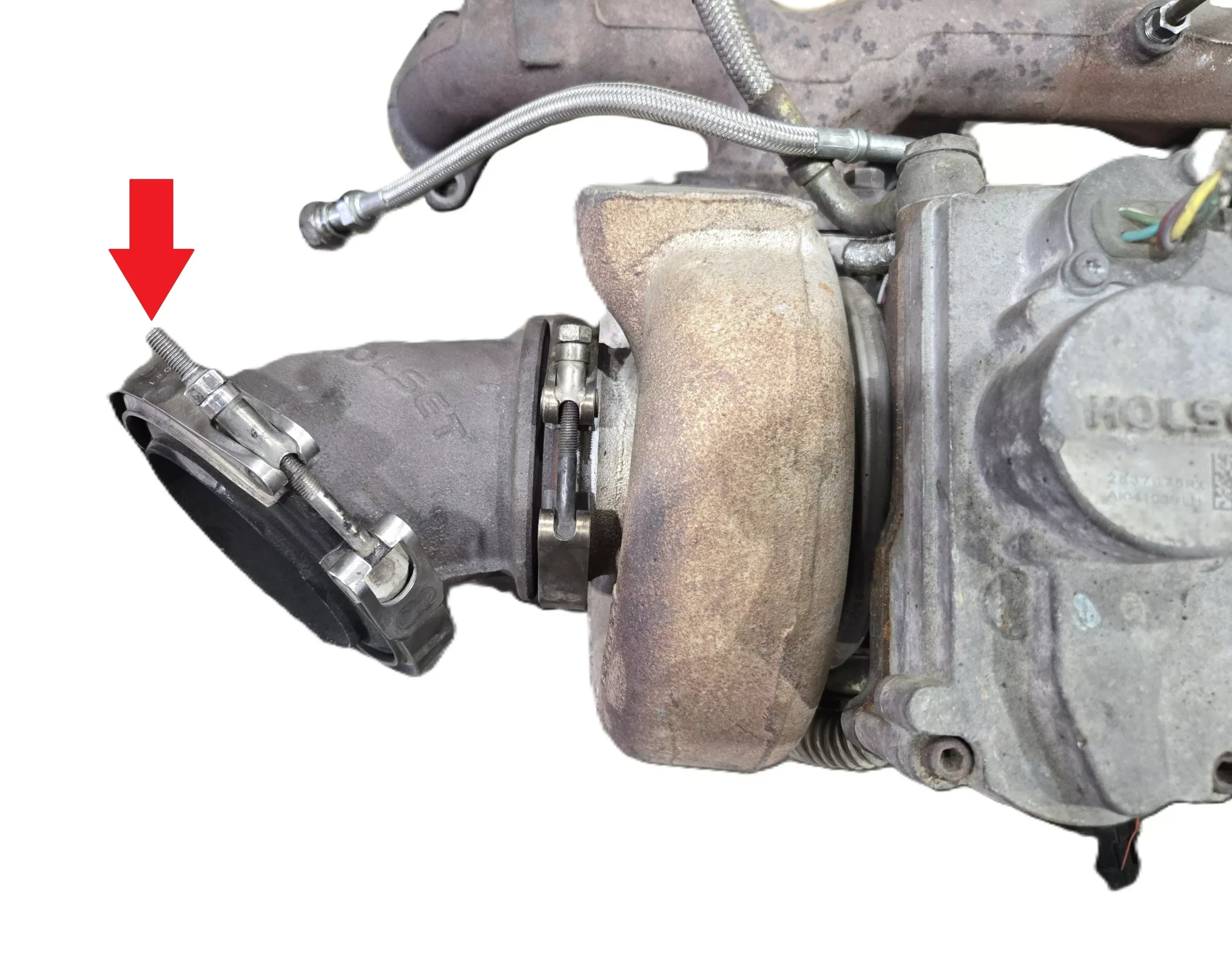 Downpipe V-Band Clamp for 2004-2018 3rd Gen 5.9l Dodge Cummins