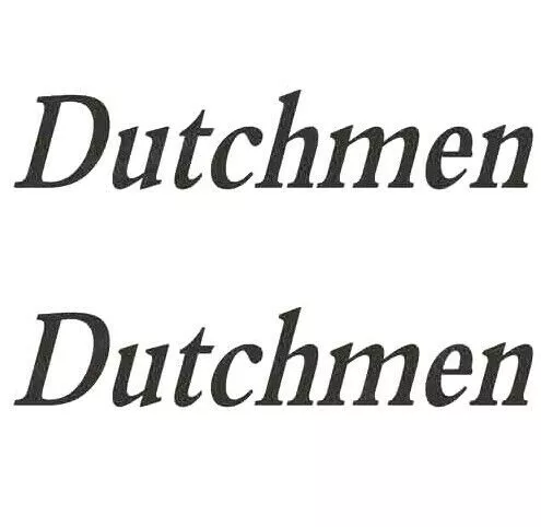 “Dutchmen ” RV Decals (Set of 2) – OEM New Oracle *