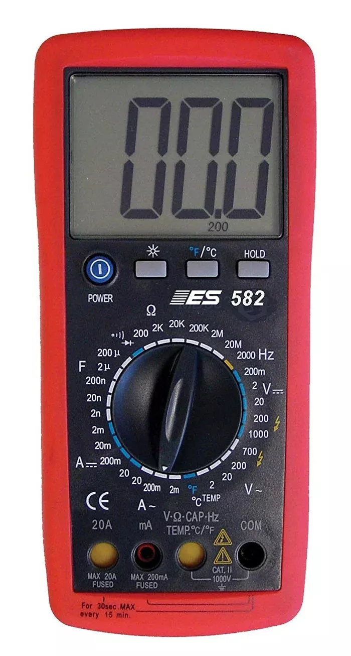 Electronic Specialties Inc. 582 Deluxe Digital Multimeter w/ Amp Shutters