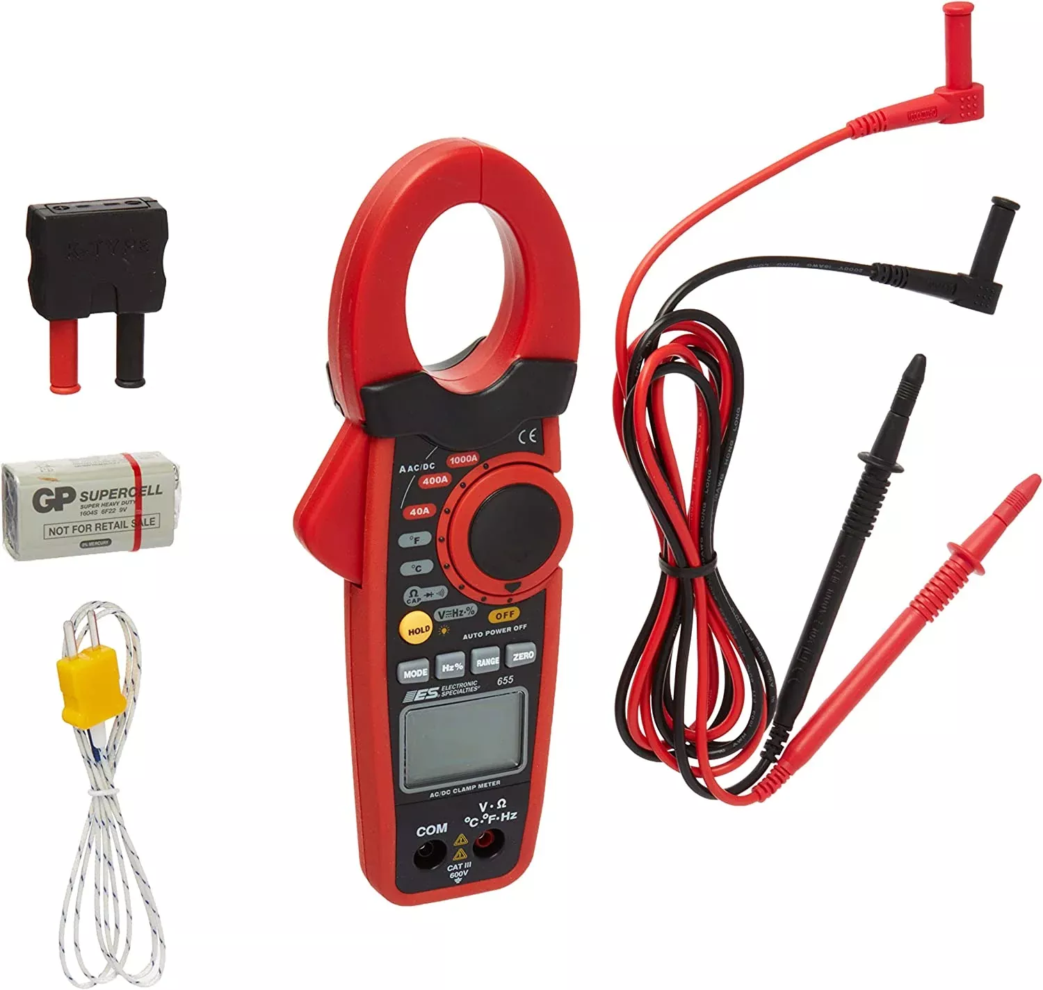 Electronic Specialties Inc. 655 High Current Probe / Digital Multimeter