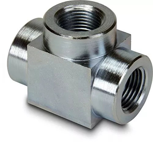 Enerpac FZ-1612 3/8"-NPTF High-Pressure Tee Fitting