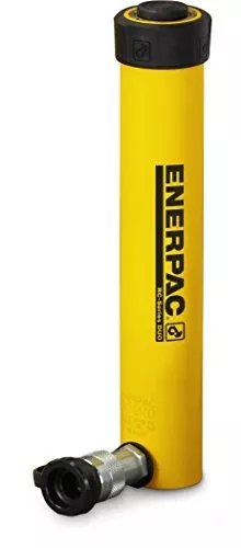 Enerpac RC-1010 Single-Acting Alloy Steel Hydraulic Cylinder with 10 Ton Capacity, Single Port, 10.13" Stroke