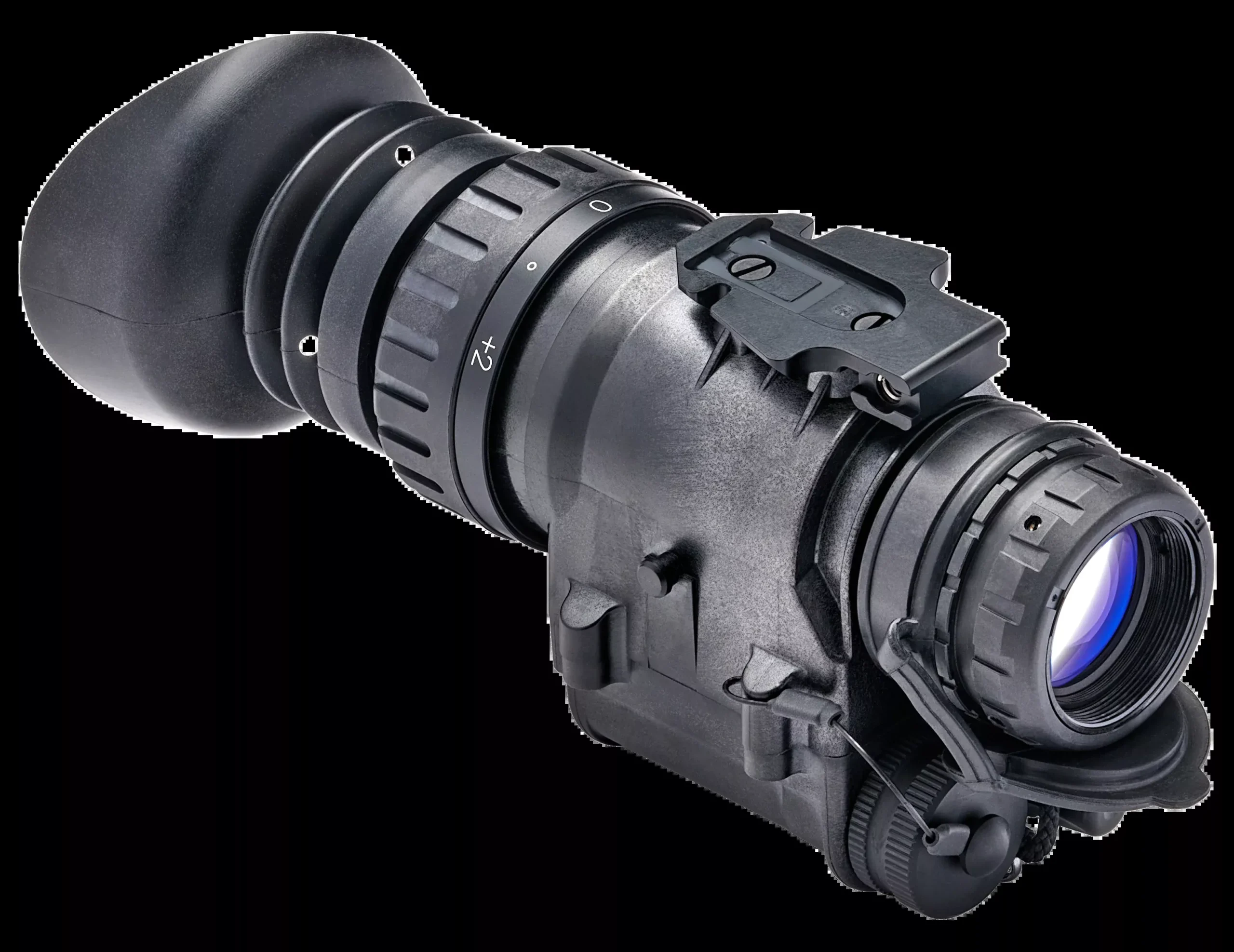 EoTech EOTMONOAIBM MonoNV Night Vision Riflescope Monocular Matte Black Gen ESA Gen 3 White Phosphor Includes Case/Eyecup/Lens Cleaning Kit/Sacrificial Lens