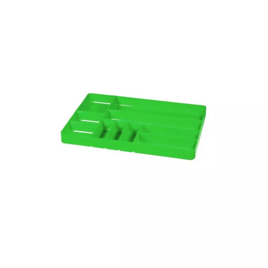 Ernst 5018 "The Tray Classic" 10-Compartment Tool Organizer GREEN