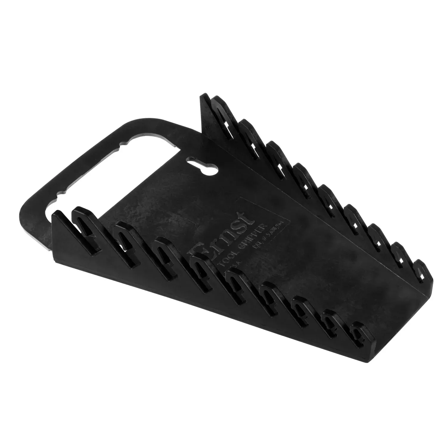 Ernst 5085 9-Tool "Gripper" Wrench Organizer BLACK