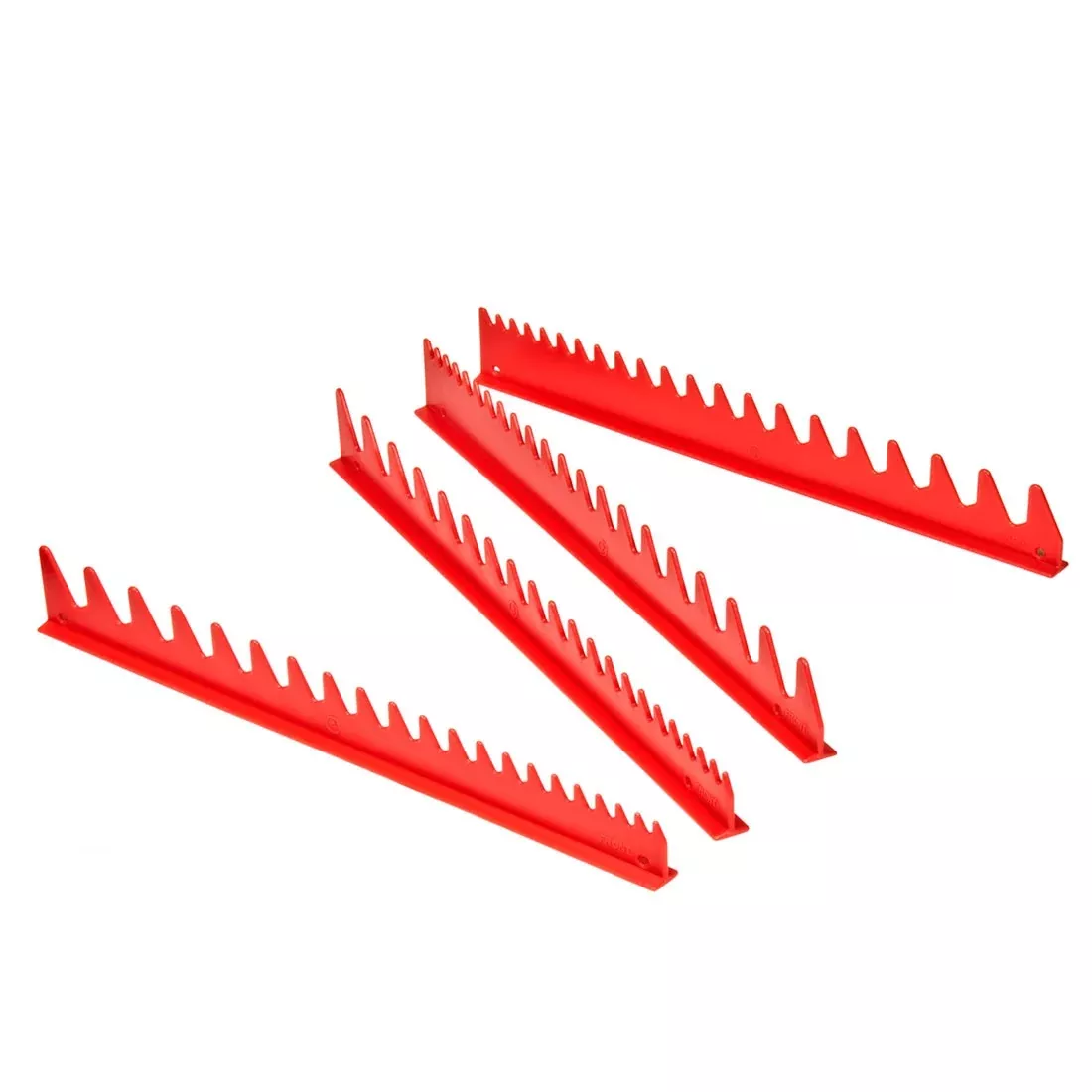 Ernst 6014 "Space-Saver" Wrench Rail Organizer (Holds up to 40 Wrenches) RED