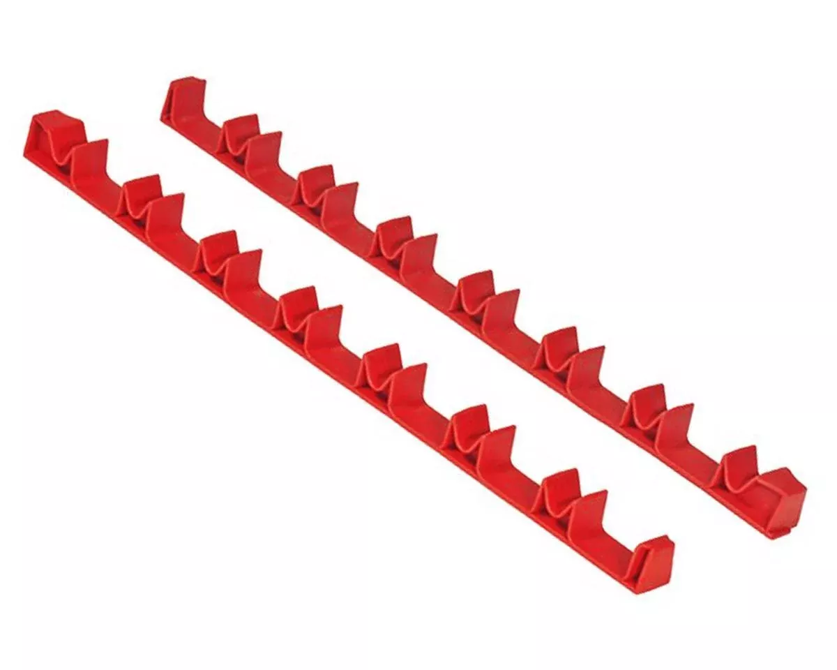 Ernst 6040 "No-Slip" 14-Screwdriver Low Profile Screwdriver Rail Organizer