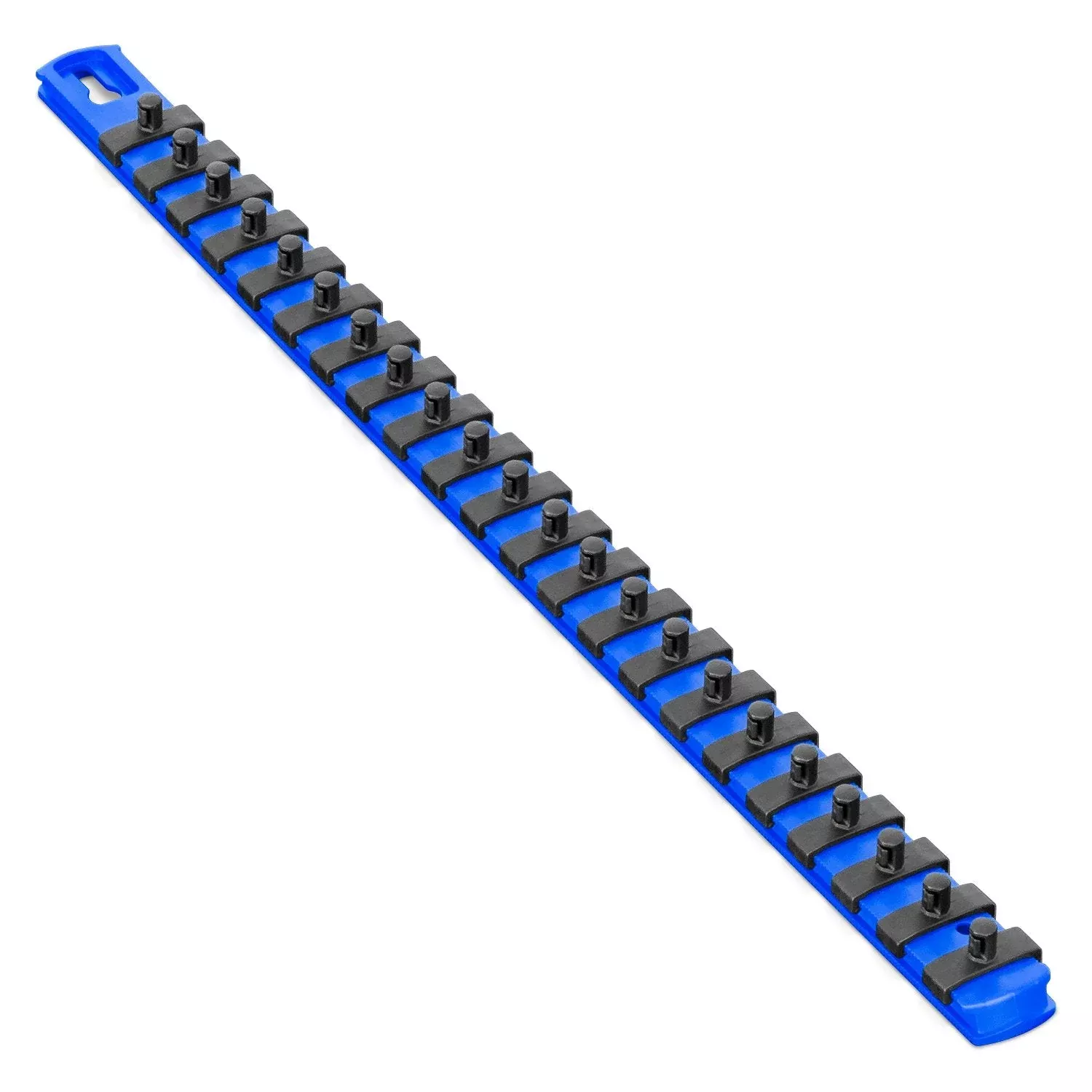 Ernst 8403 1/4" Drive DURA-PRO Twist Lock Socket Organizer Rail BLUE