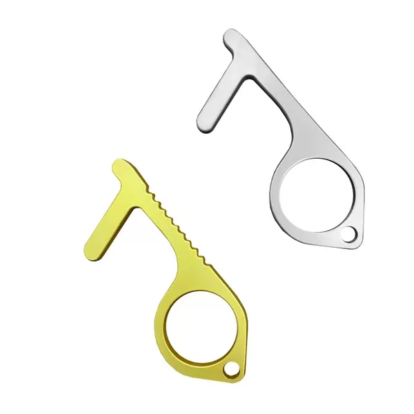 Eurow Touchless Tool Keychain – Contact-less Door Opener – 2-pack