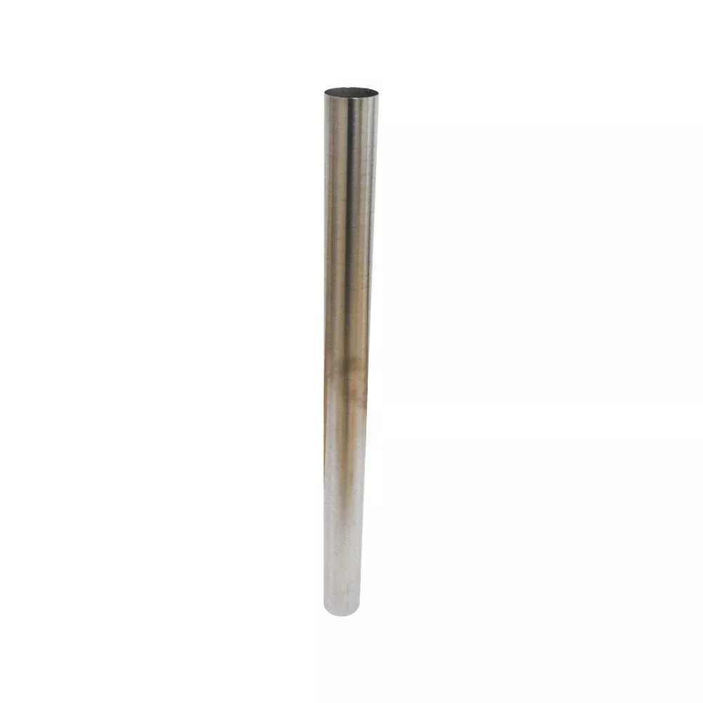 Exhaust Pipe Tubing OD 3.5" 89mm 4FTStainless Steel T-304 Straight 2PCS