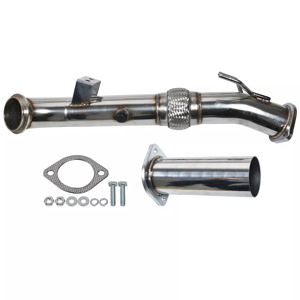 Fit for 13-17 Ford Focus ST 2.0L 3" Catless Turbo Stainless Steel Downpipe