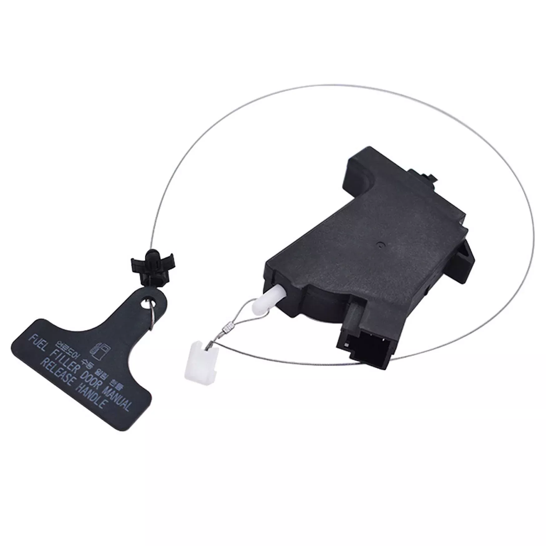 Fit for Santa Fe 13-18 Fuel Gas Filler Door Lock Release Actuator Handle Opener