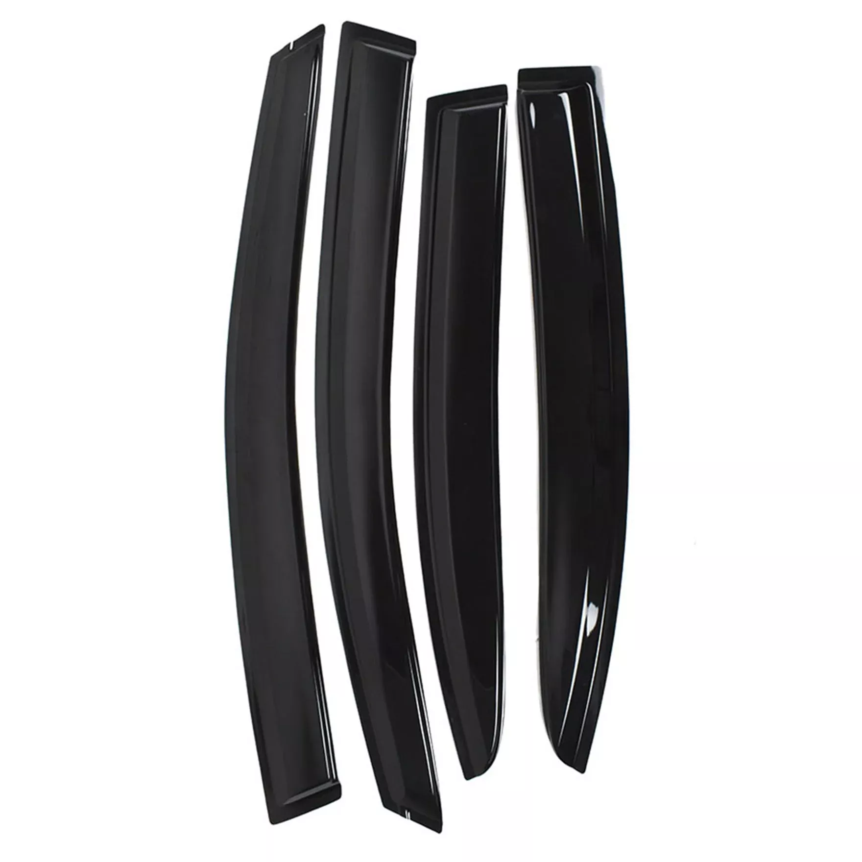 Fit For Subaru WRX STI 2015 2016 2017 2018 Window Visors Vent Deflectors 4Pc Set