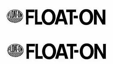 ” Float-On ” Boat Decals (Set of 2) – OEM New Oracle * 48″