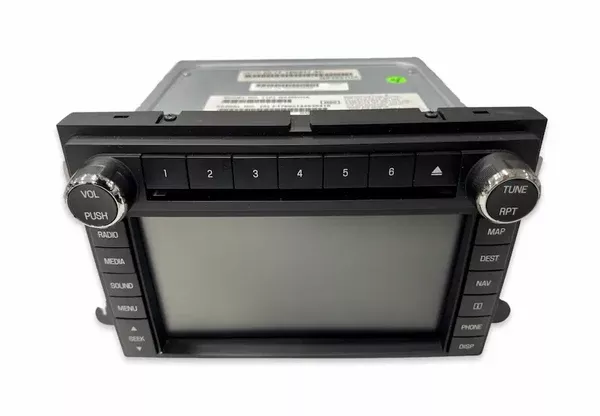 Ford Sync 1 GPS Navigation Multimedia Radio by Clarion - Blue LED Buttons