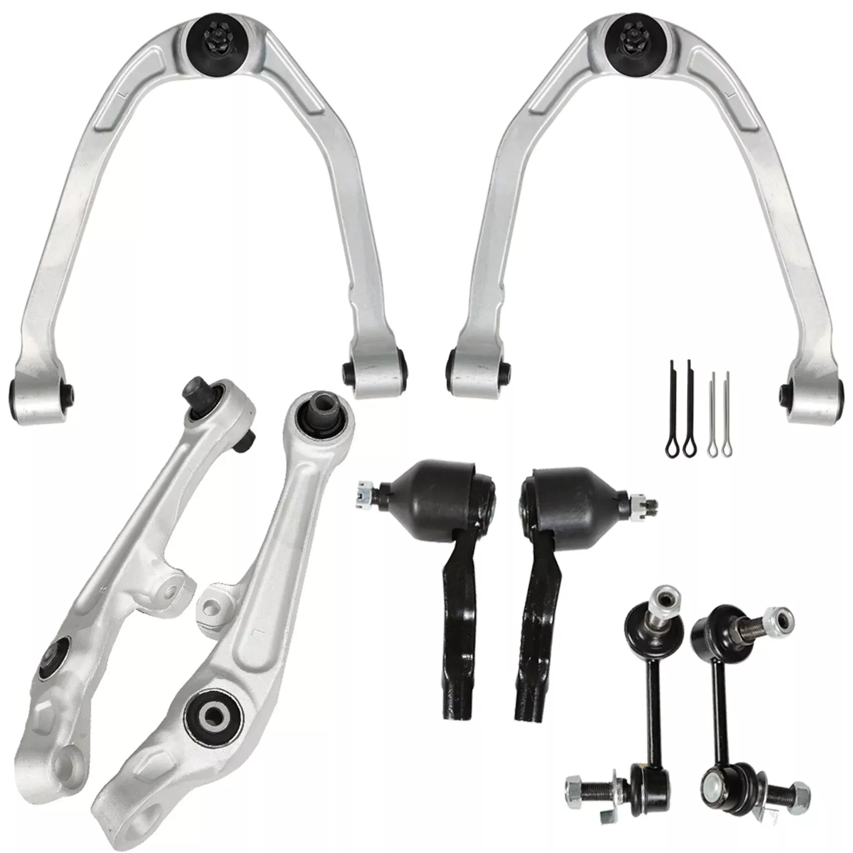 Front Control Arms Tierods Sway Bars For 2003-2007 Infiniti G35