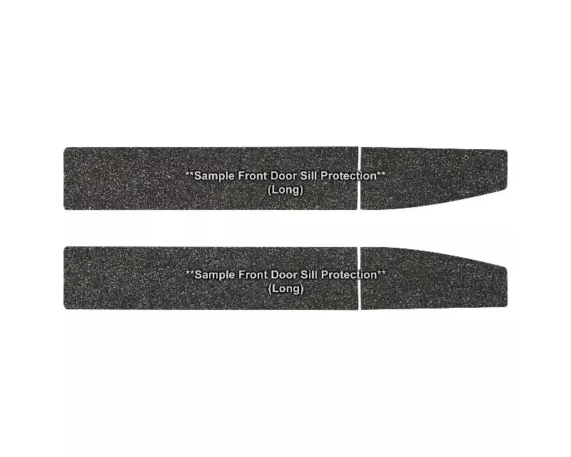 Front Door Sill Protector Kit for 2020-2025 Jeep Gladiator Pickup