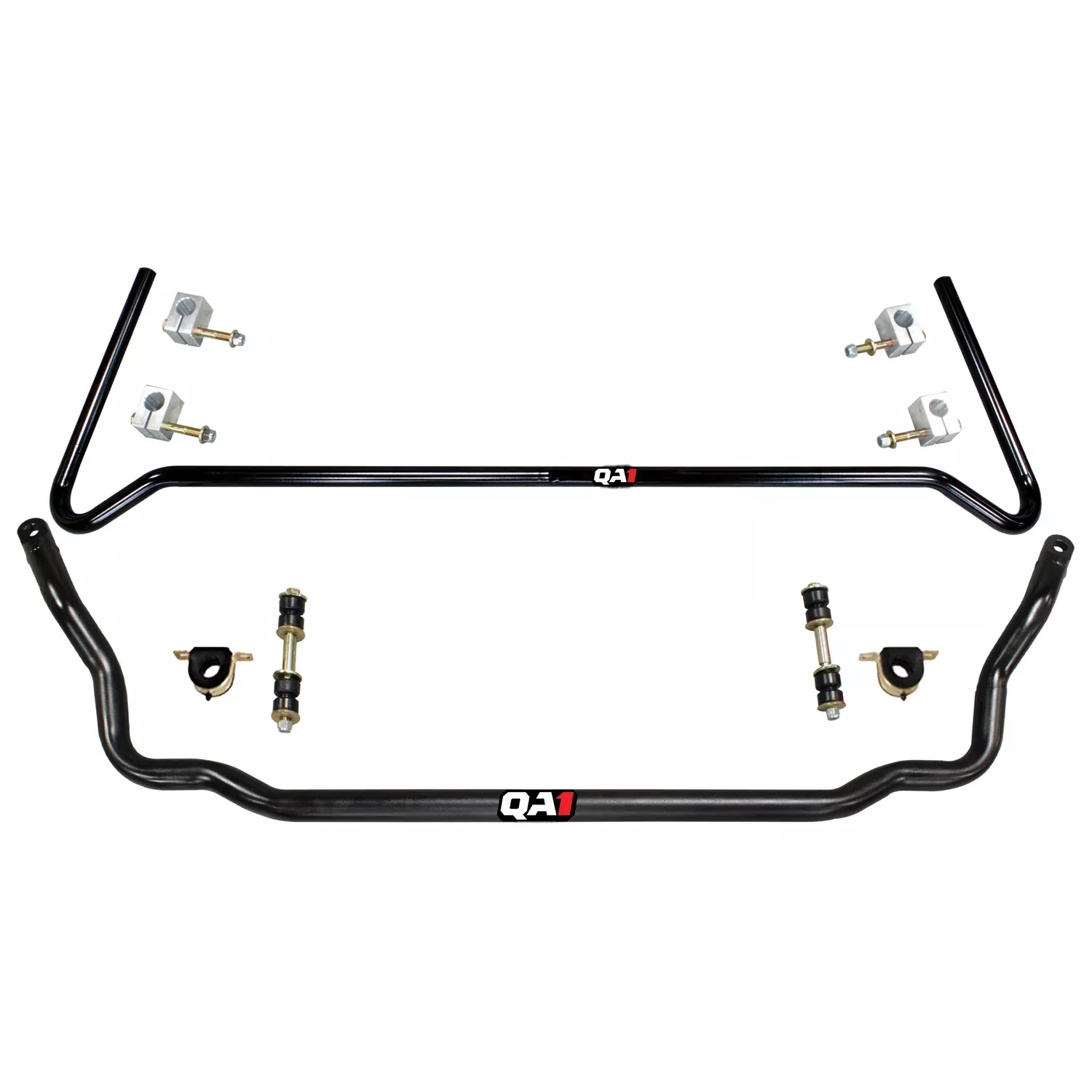 Front and rear sway bar kit for78-96 B-Bodies. Includes hardware.