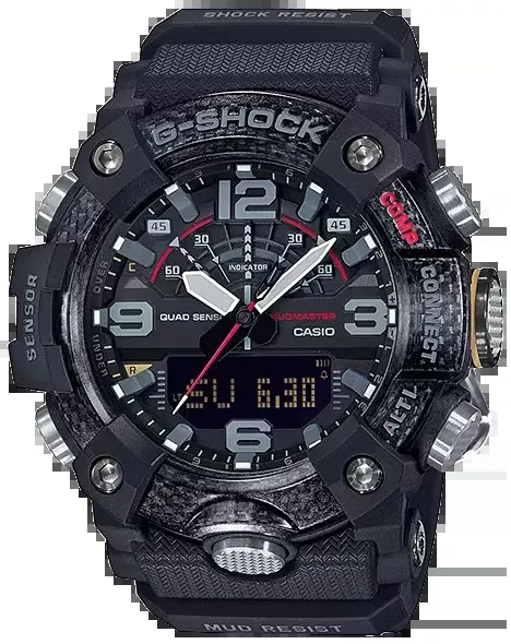 G-shock/vlc Distribution G-shock, Gshock Ggb1001a Tactical Mudmaster Blk