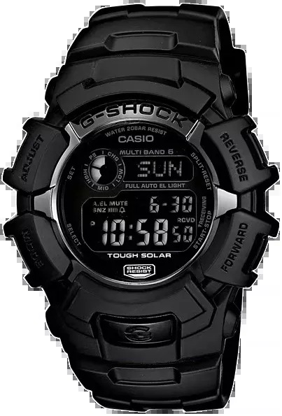 G-shock/vlc Distribution G-shock, Gshock Gw2310fb1cr Tactical Solar Powered Blk