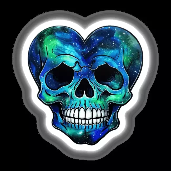 Galactic Heart Skull
