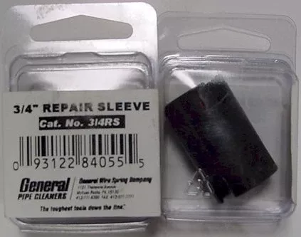 General Drain Cleaner Repair Sleeve (3/4" RS) #130845